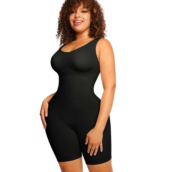 Double-Duty Bodysuit Shaper, Black - Picture 2 of 4